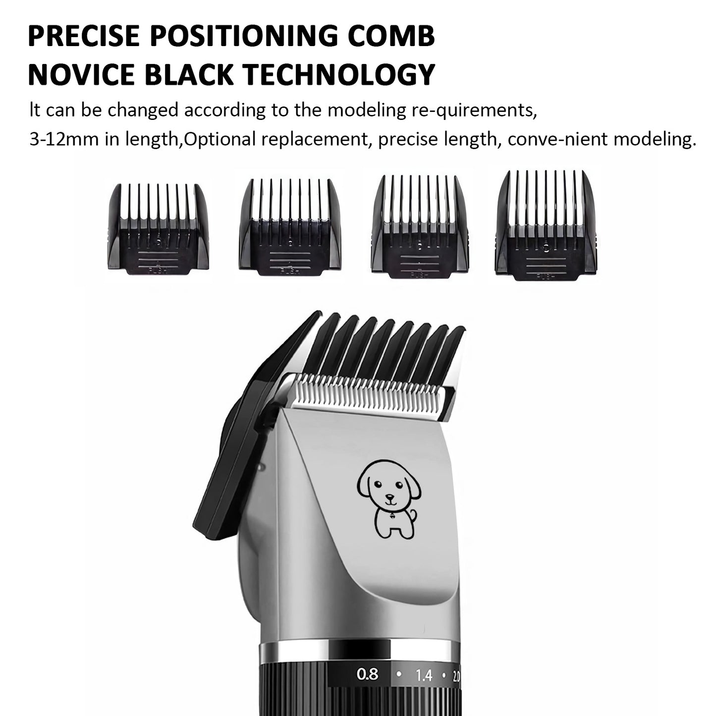 Electric Dog and Cat Hair Clipper Set