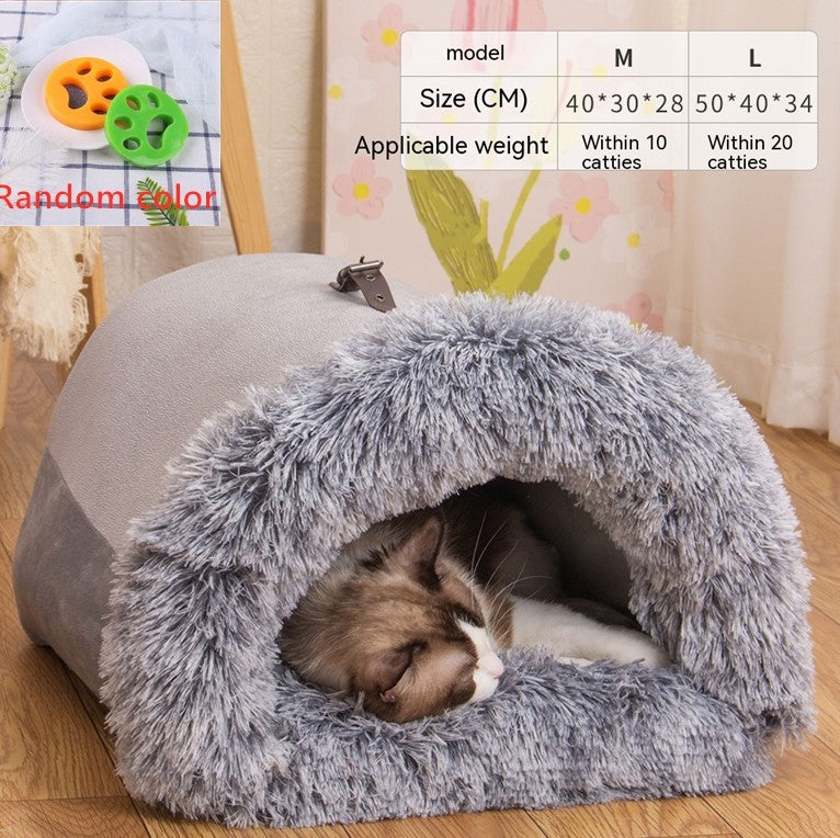 Portable Warm Pet Bed for Dogs and Cats