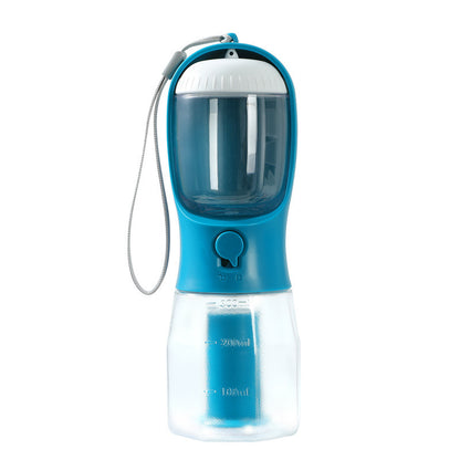 Portable Pet Drinking and Feeding Cup with Trash Bags