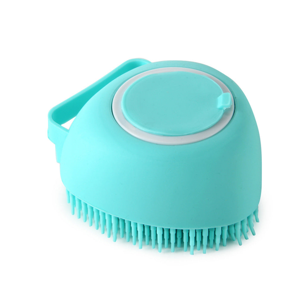 Silicone Bathing and Grooming Brush for Pets