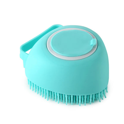 Silicone Bathing and Grooming Brush for Pets