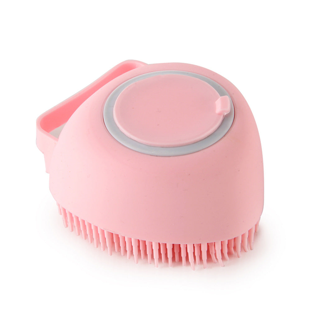 Silicone Bathing and Grooming Brush for Pets