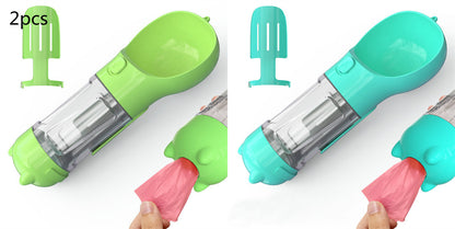 3 In 1 Portable Pet Water Bottle and Feeder