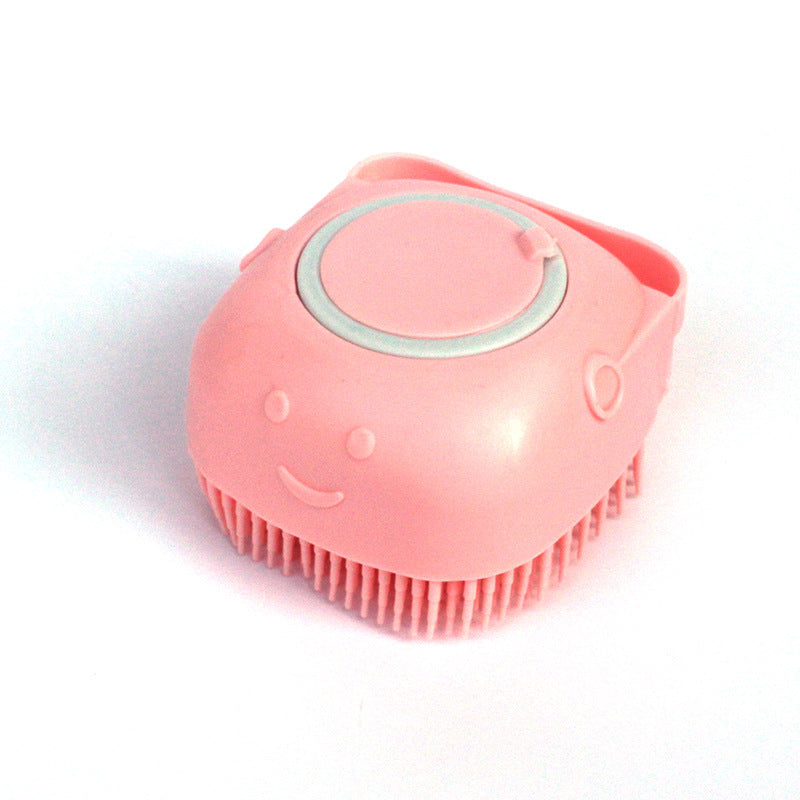 Silicone Bathing and Grooming Brush for Pets