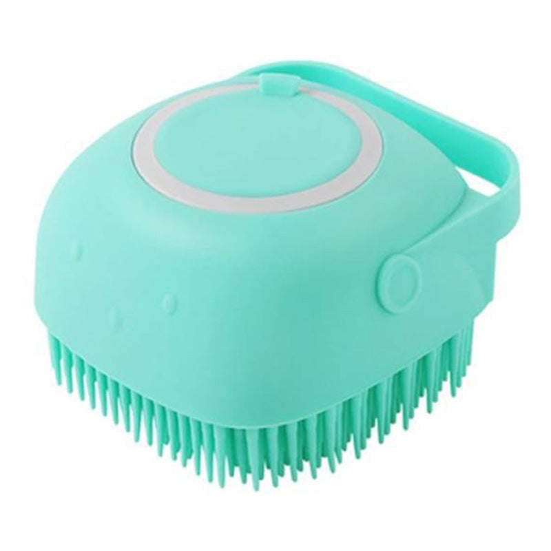 Silicone Bathing and Grooming Brush for Pets